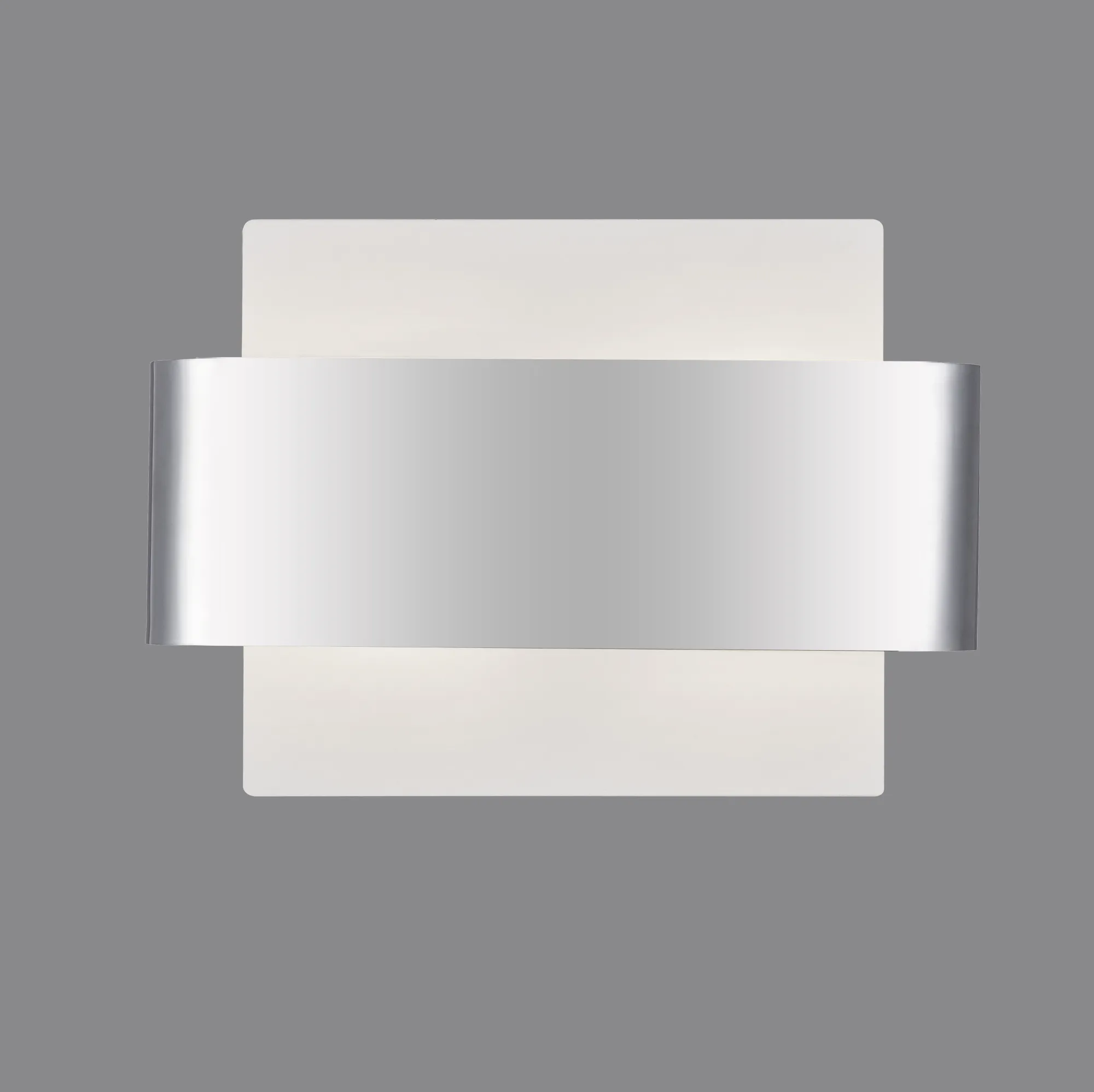 Damo Wall 2 Light Polished Chrome, White D0378  Deco Damo